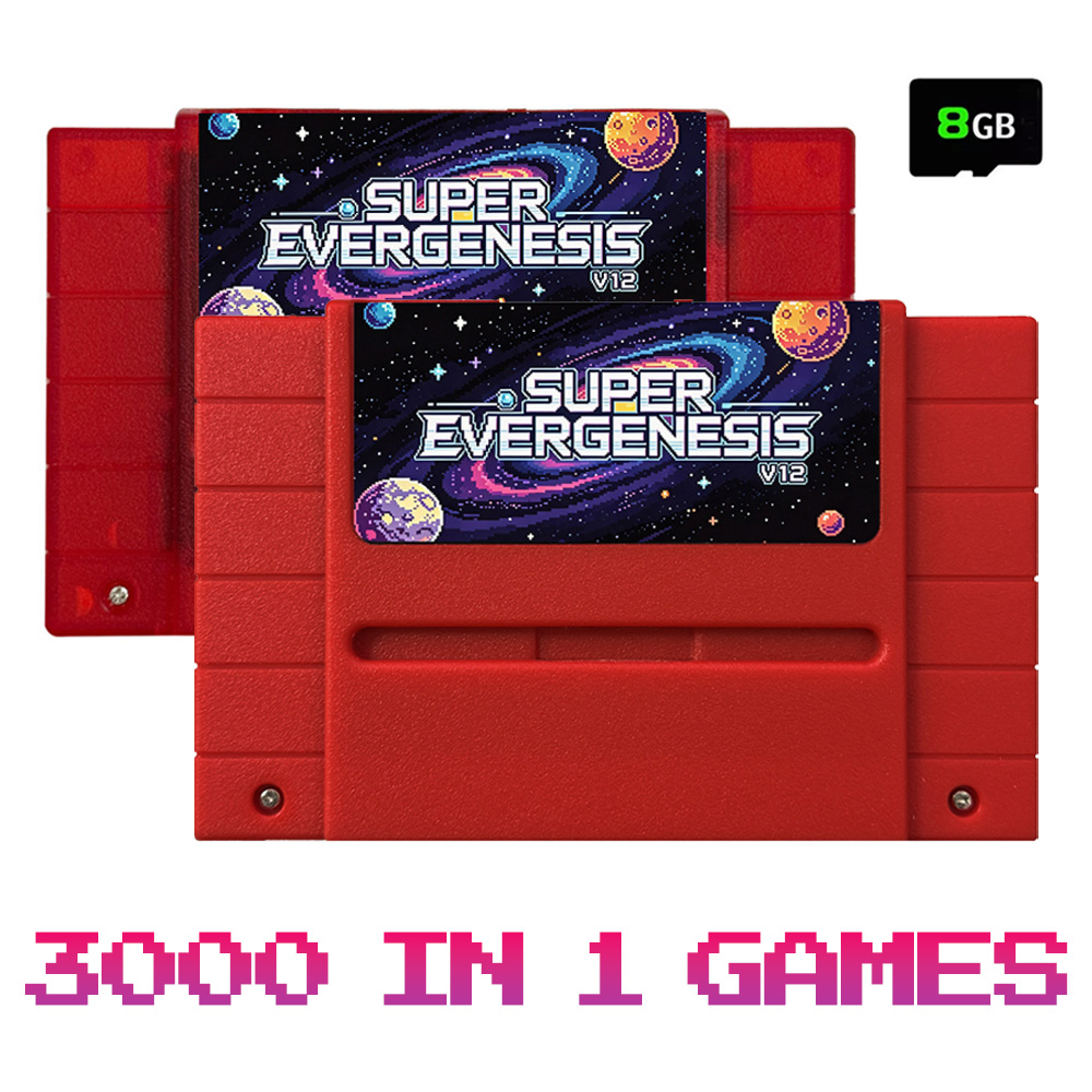 Video Gaming Accessories - Super EVERGENESIS 3000 in 1 SFC