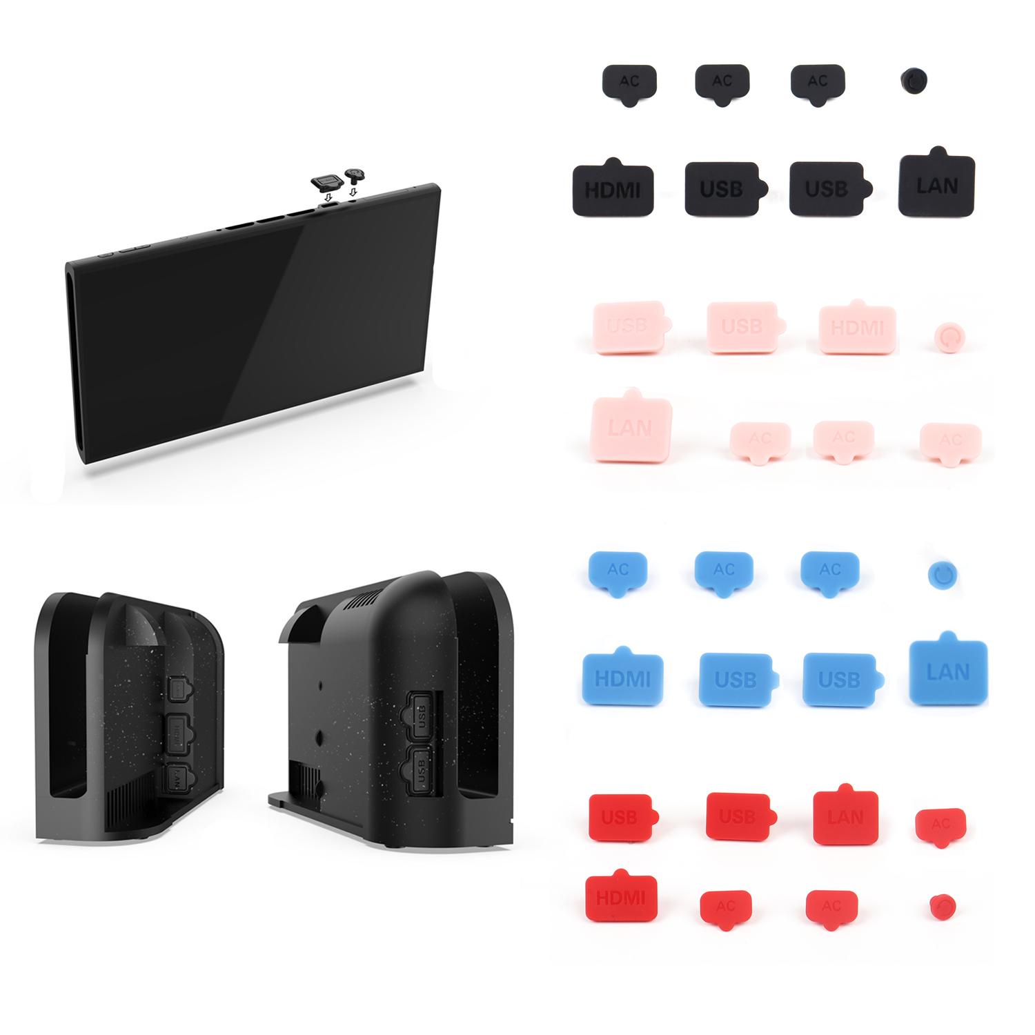 Gaming Accessories Nintendo - Anti-Dust Plug Silicone USB HDMI Type
