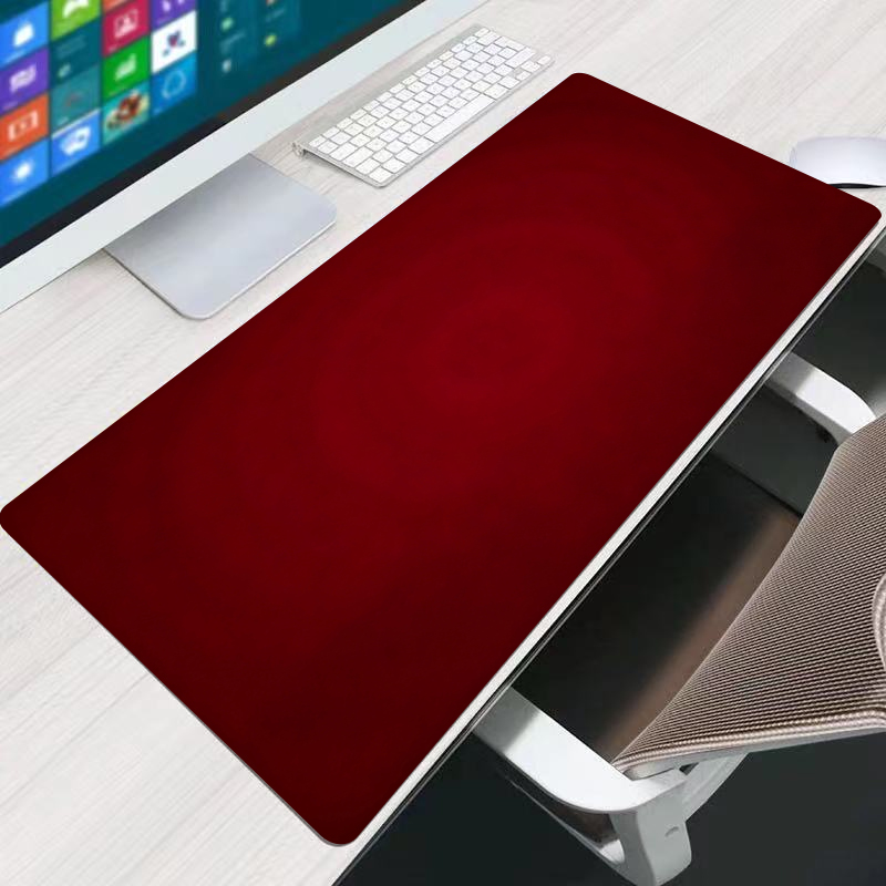 Gaming Accessories Laptop - Red Mouse Pad Office Extended Desk