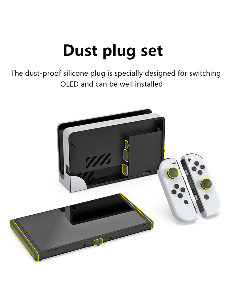 14 PCS/Set Dust Plug Silicone  - огляд і ціна Gaming Accessories Nintendo