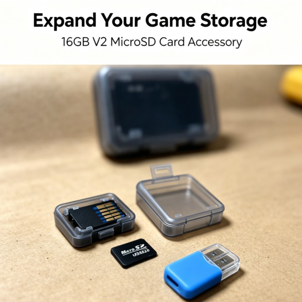 New Portable MicroSD Card 16GB - огляд і ціна Video Gaming Accessories