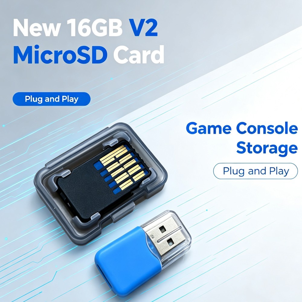 New Portable MicroSD Card 16GB - огляд і ціна Video Gaming Accessories