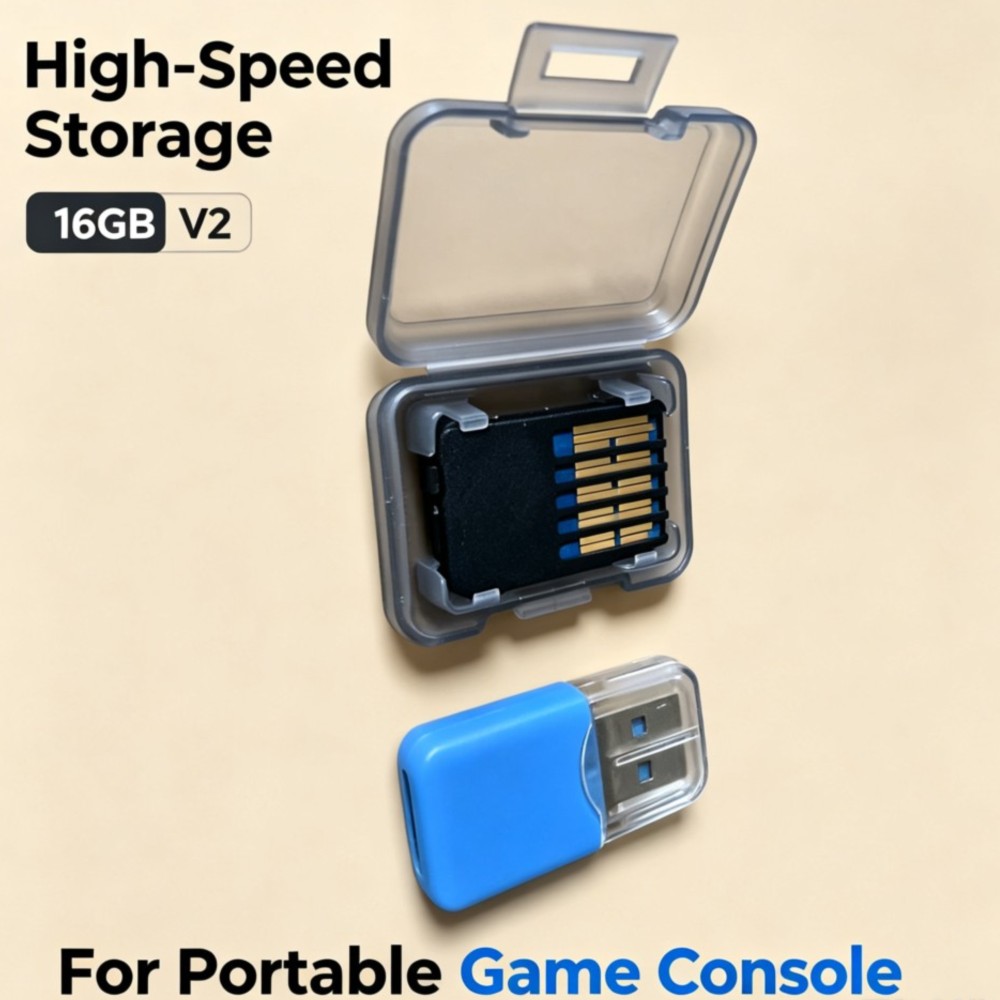 New Portable MicroSD Card 16GB - огляд і ціна Video Gaming Accessories