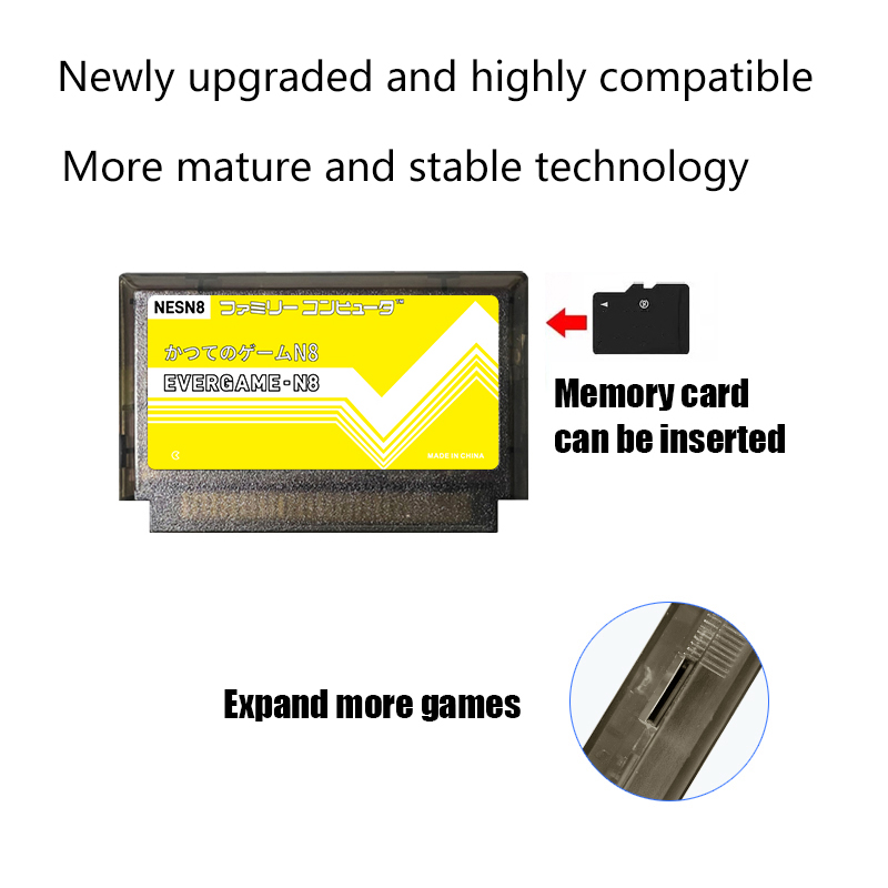 REMANK EVERGAME N8 NES Cartrid - огляд і ціна Video Gaming Accessories
